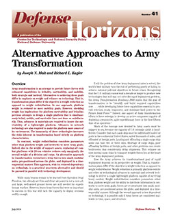 Alternative Approaches to Army Transformation