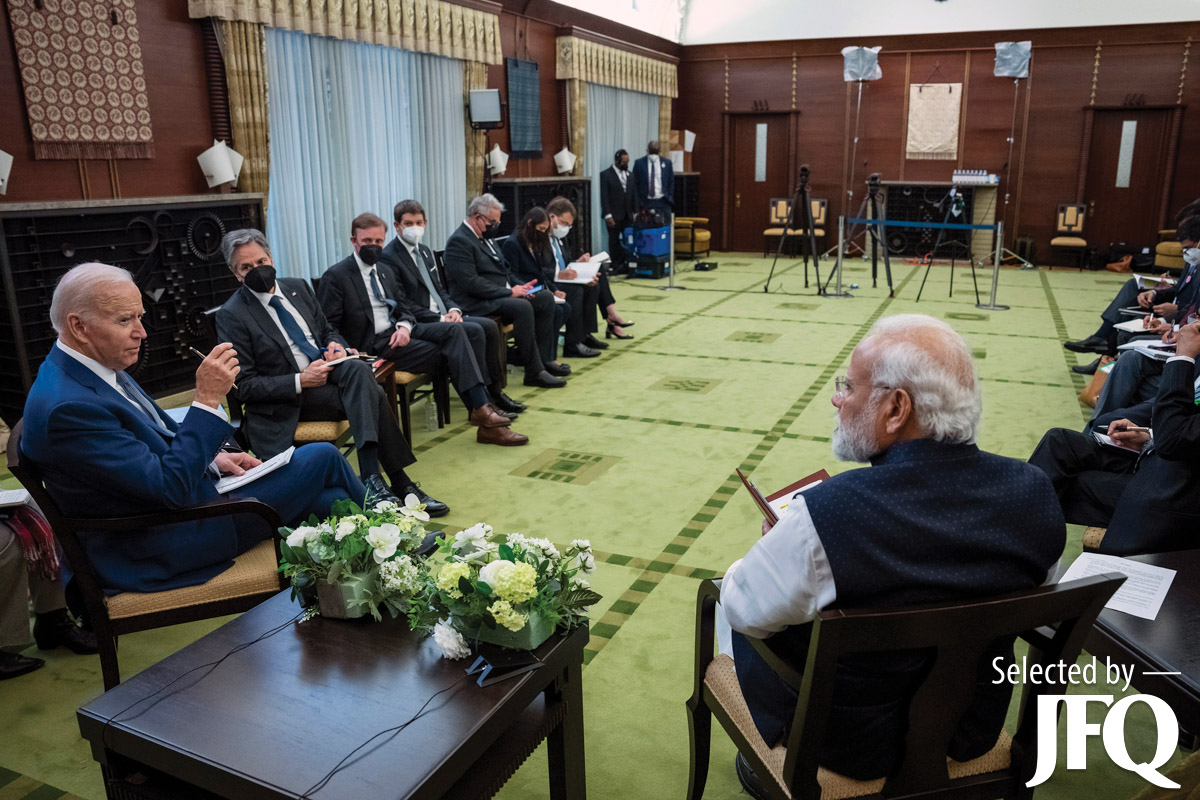 President Joe Biden participates in bilateral meeting with Indian Prime Minister Narendra Modi