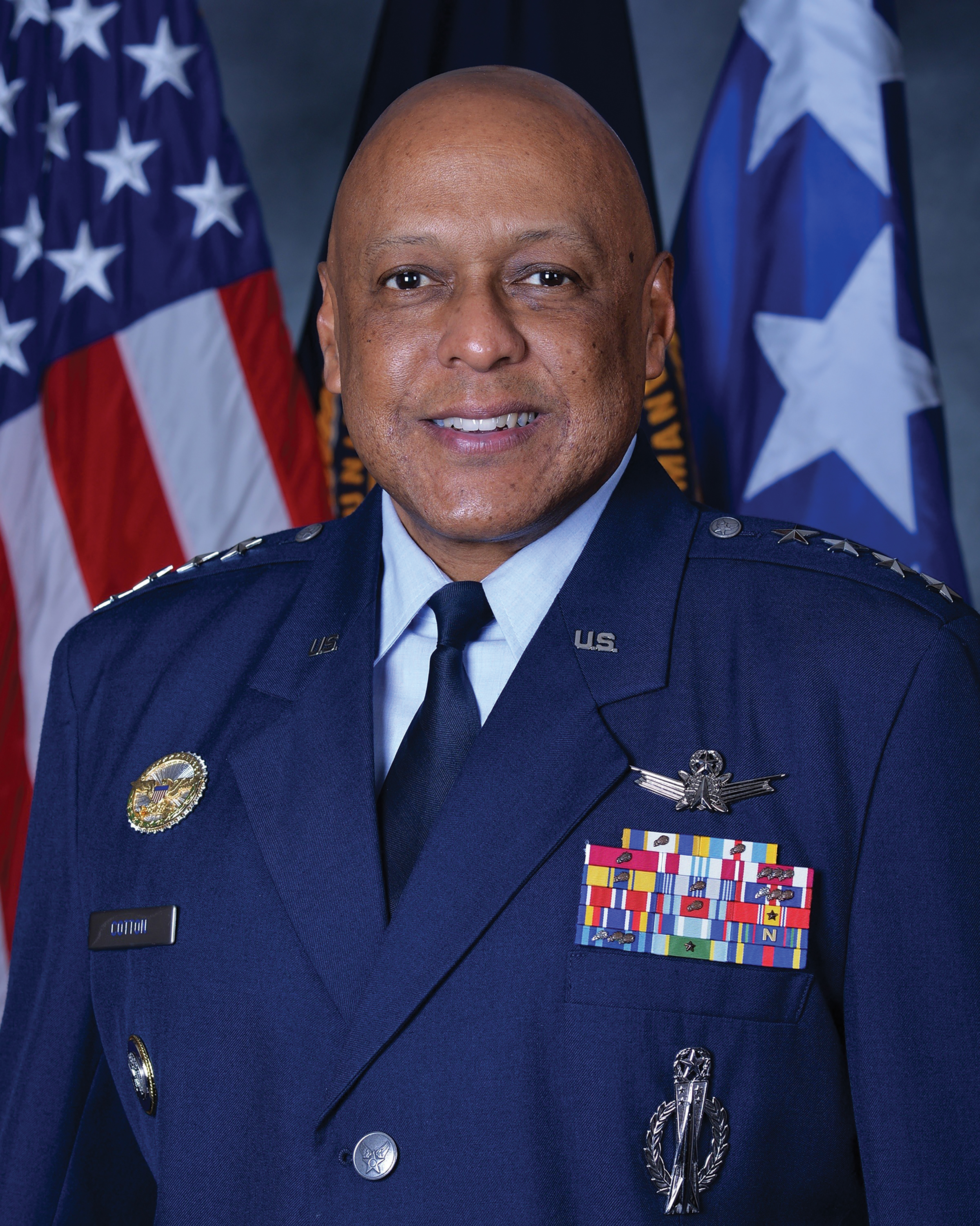 General Anthony J. Cotton, USAF, is Commander of U.S. Strategic Command.