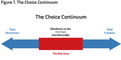 Figure 1. The Choice Continuum