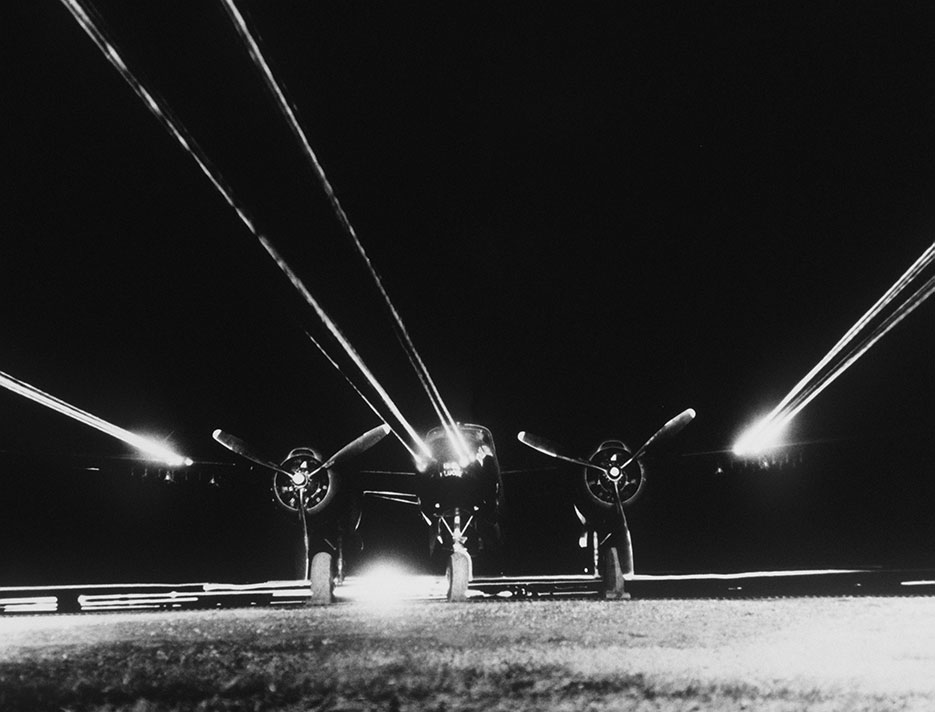 B-26 Invader prepares for night intruder mission over North Korea (DOD/Air and Space Museum)