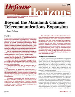 Chinese Telecommunications Expansion