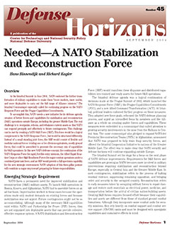 A NATO Stabilization and Reconstruction Force