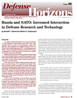 Russia and NATO: Increased Interaction in Defense Research and Technology