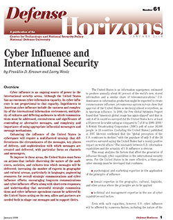 Cyber Influence and International Security