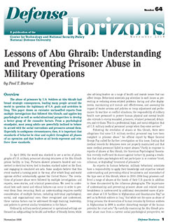 Understanding and Preventing Prisoner Abuse in Military Operations