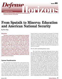 Education and American National Security