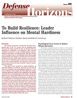 Leader Influence on Mental Hardiness