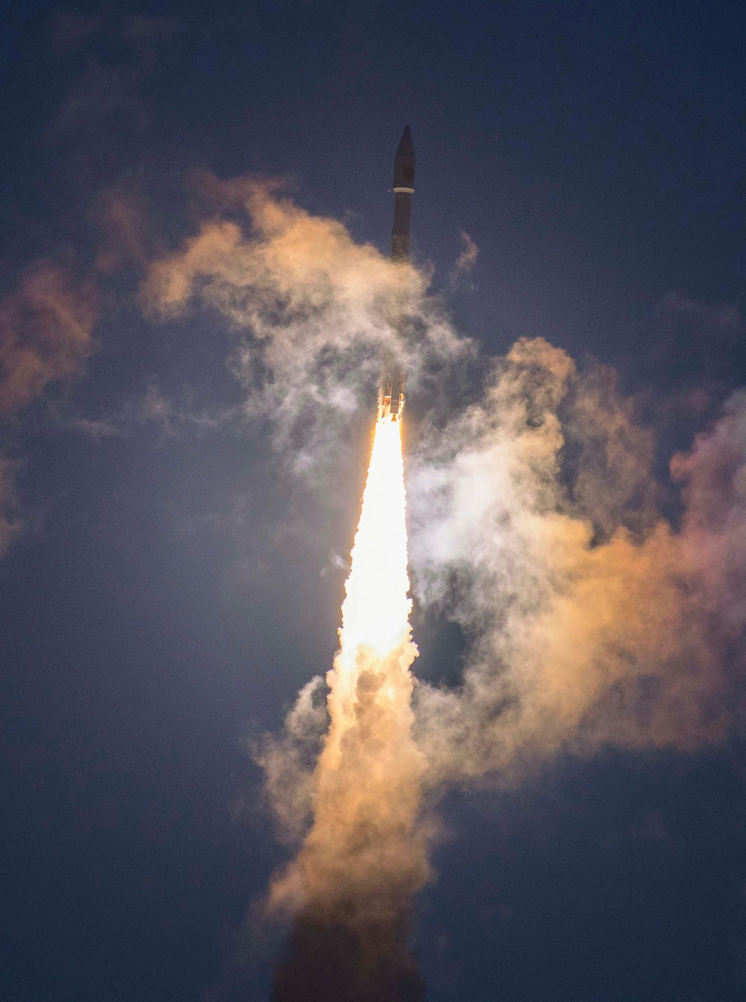 United Launch Alliance Atlas V rocket carrying 6th Space Based Infrared System Geosynchronous Earth Orbit satellite launches from Space Launch Complex 41, on Cape Canaveral Space Force Station, Florida, August 4, 2022 (U.S. Space Force/ Joshua Conti)