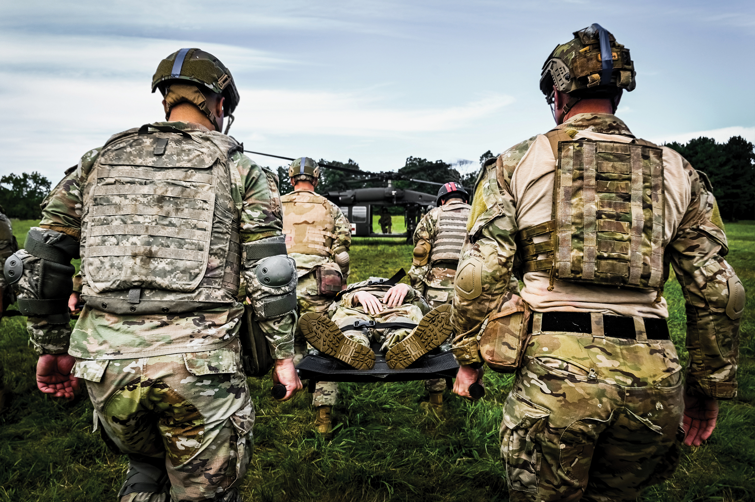 Soldiers assigned to Army Reserve participate in Tactical Casualty Combat Care course at Joint Base McGuire-Dix-Lakehurst, New Jersey