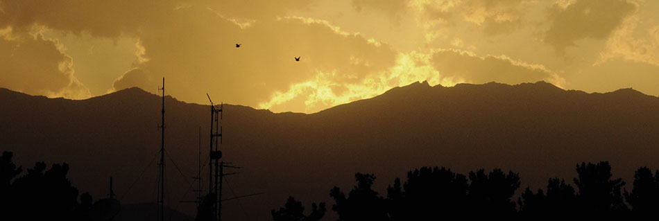Mountain near Kabul, Afghanistan (U.S. Air Force/Michael O’Connor)